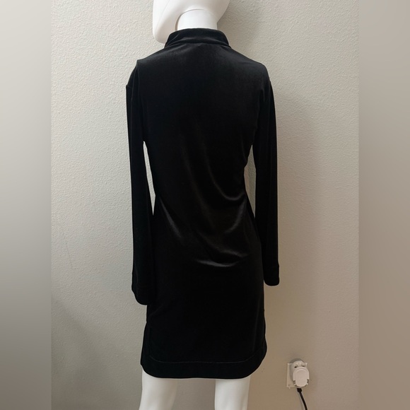 Jude Connally Black Kate Velvet Dress NWT - Picture 3 of 5